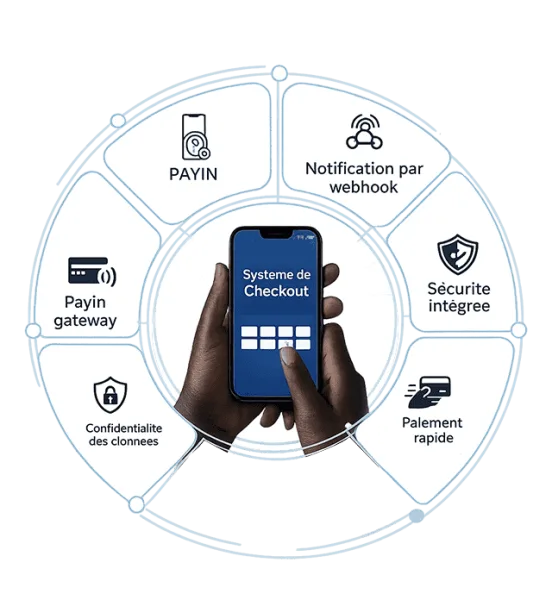 Money transfer illustration